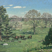 20x24 spring fox hunting